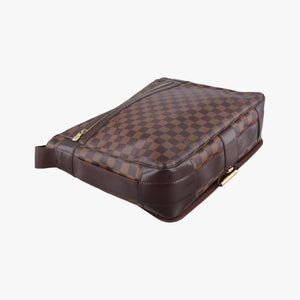 Pre-owned Louis Vuitton Bastille Messenger EBENE Damier Canvas N45258 shoulderbag | stylenewstar