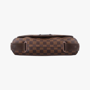 Pre-owned Louis Vuitton BROOKLYN MM EBENE Damier Canvas N51211 shoulderbag | stylenewstar