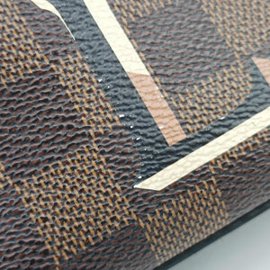 Pre-owned Louis Vuitton SANTA MONICA EBENE×Noir Damier Canvas N40189 shoulderbag | stylenewstar
