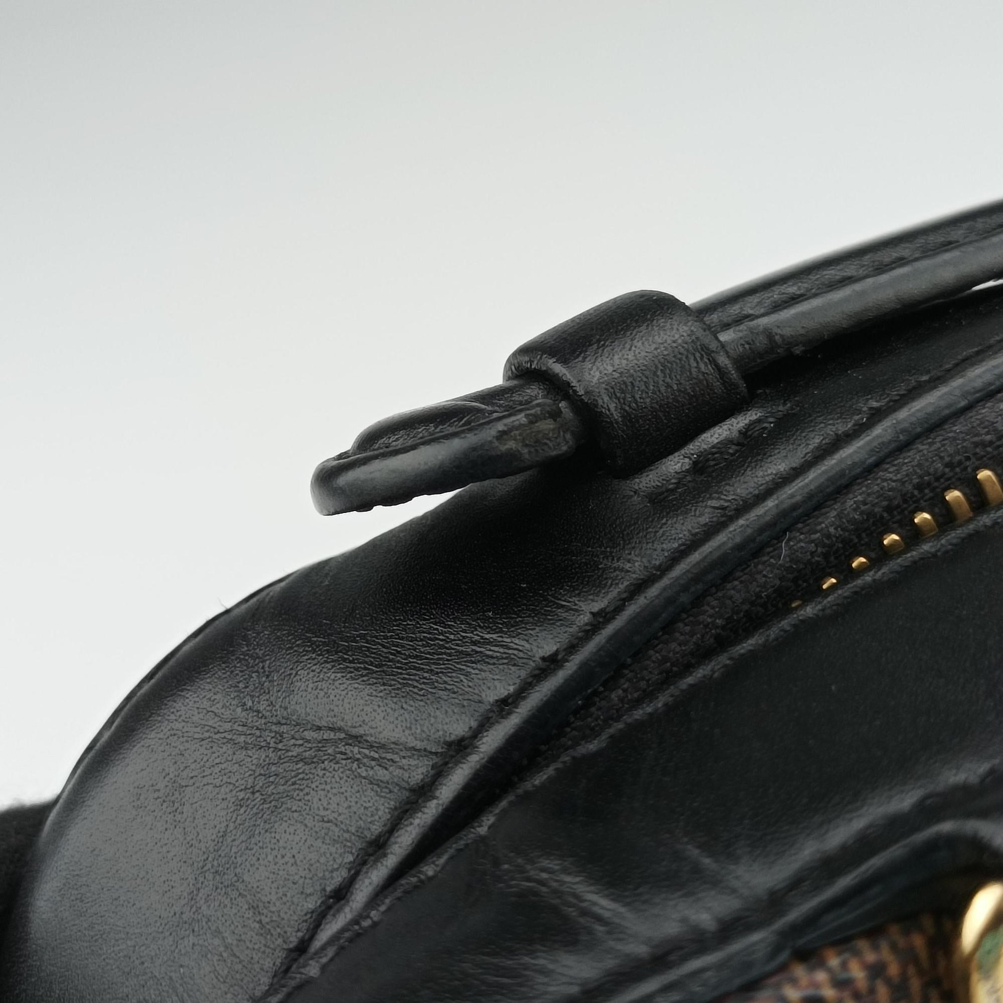 Pre-owned Louis Vuitton SANTA MONICA EBENE×Noir Damier Canvas N40189 shoulderbag | stylenewstar
