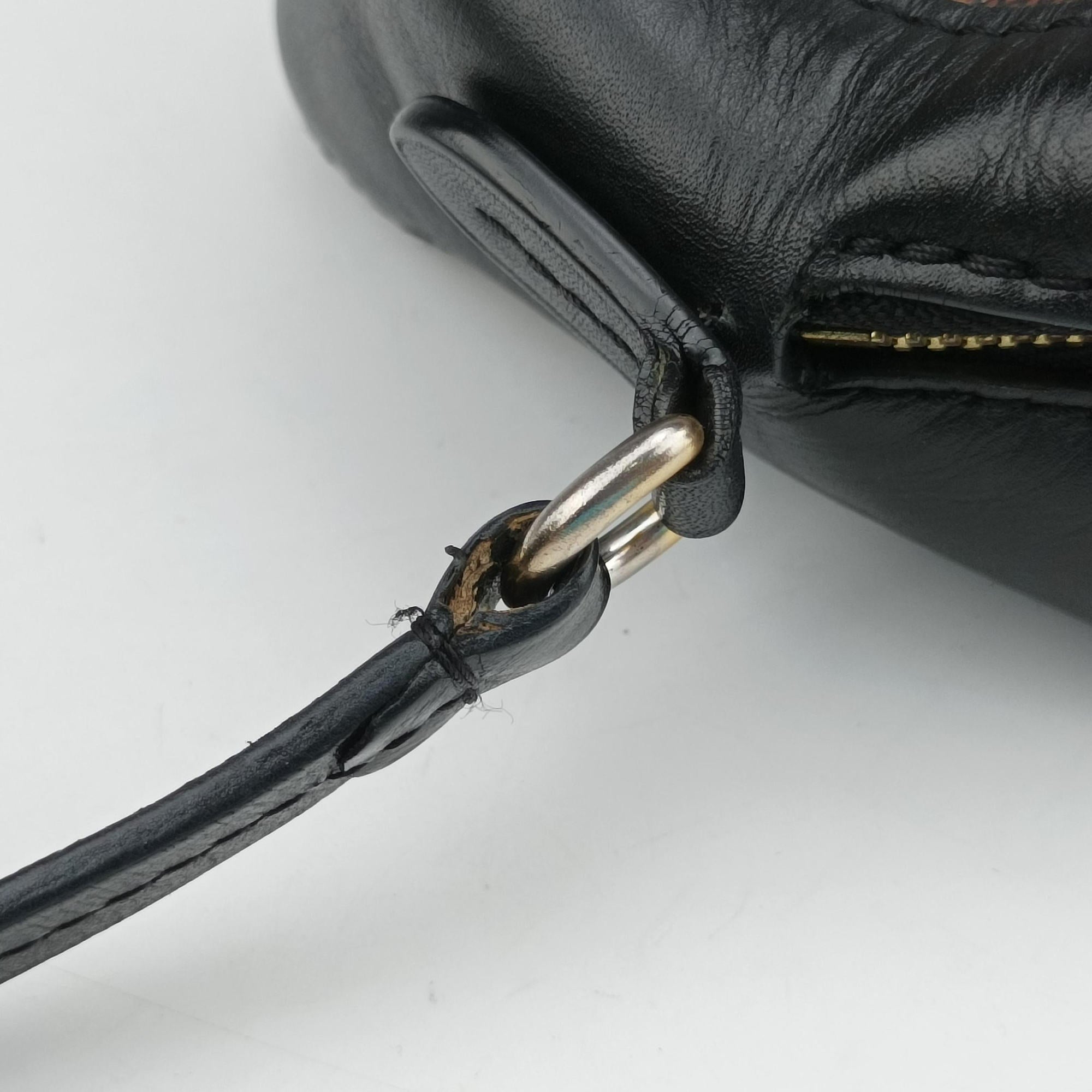Pre-owned Louis Vuitton SANTA MONICA EBENE×Noir Damier Canvas N40189 shoulderbag | stylenewstar