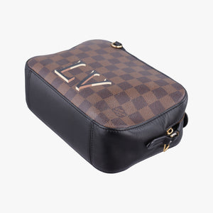 Pre-owned Louis Vuitton SANTA MONICA EBENE×Noir Damier Canvas N40189 shoulderbag | stylenewstar