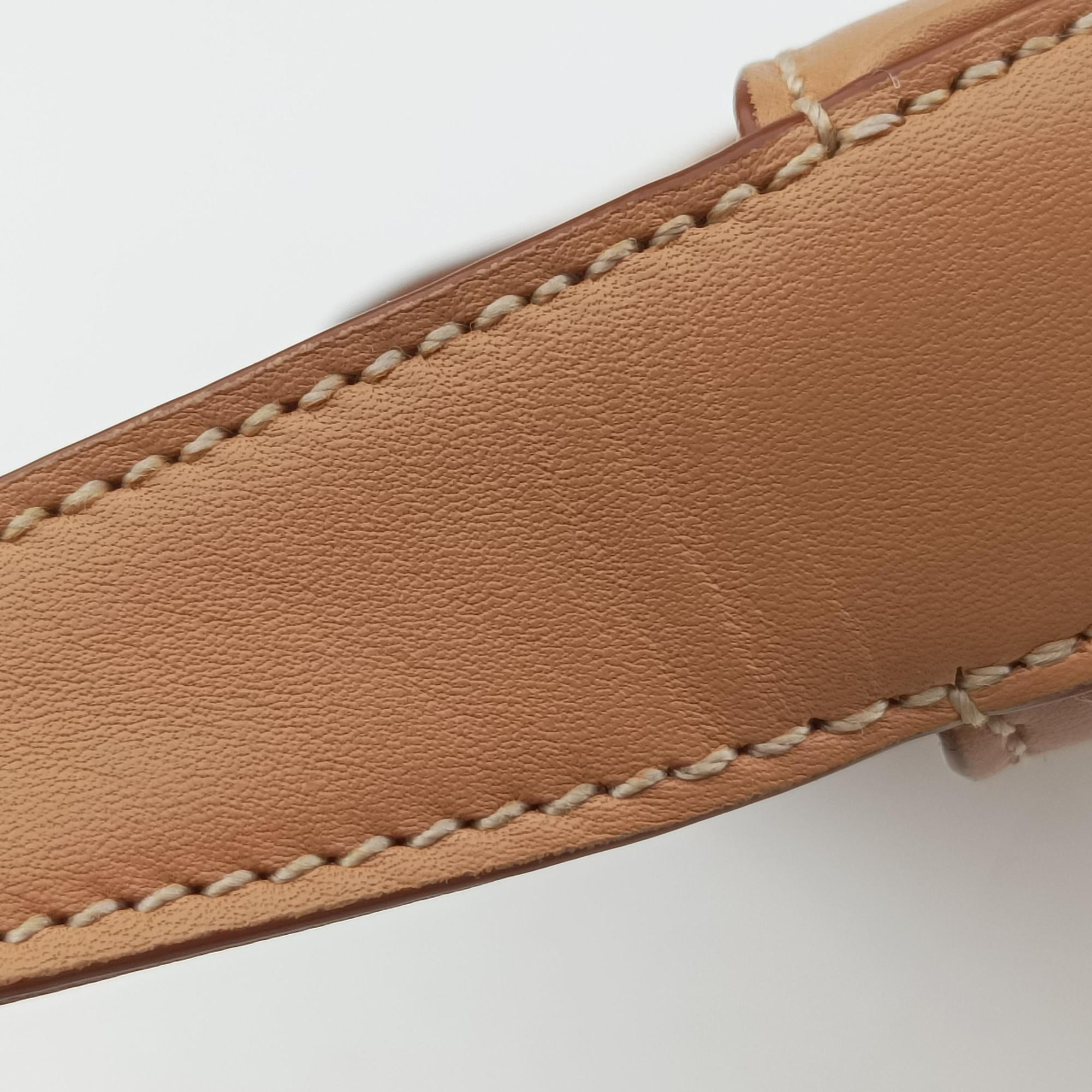 Vintage Yves Saint Laurent LE5A7Hobo Camel Leather 710318 handbag | stylenewstar