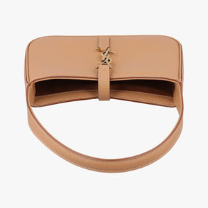 Vintage Yves Saint Laurent LE5A7Hobo Camel Leather 710318 handbag | stylenewstar