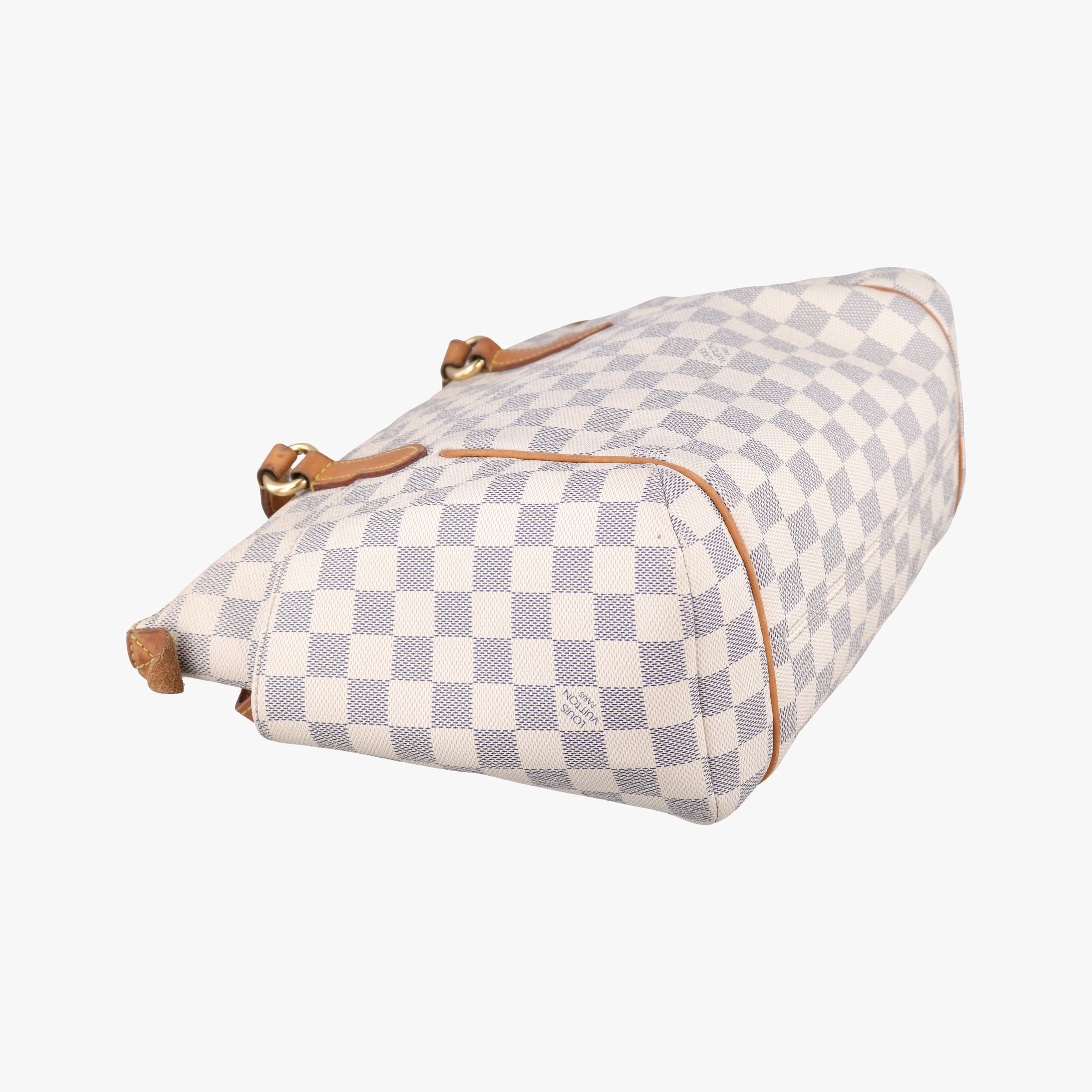 Pre-owned Louis Vuitton TOTALLY MM Azur Damier Canvas N51262 handbag | stylenewstar