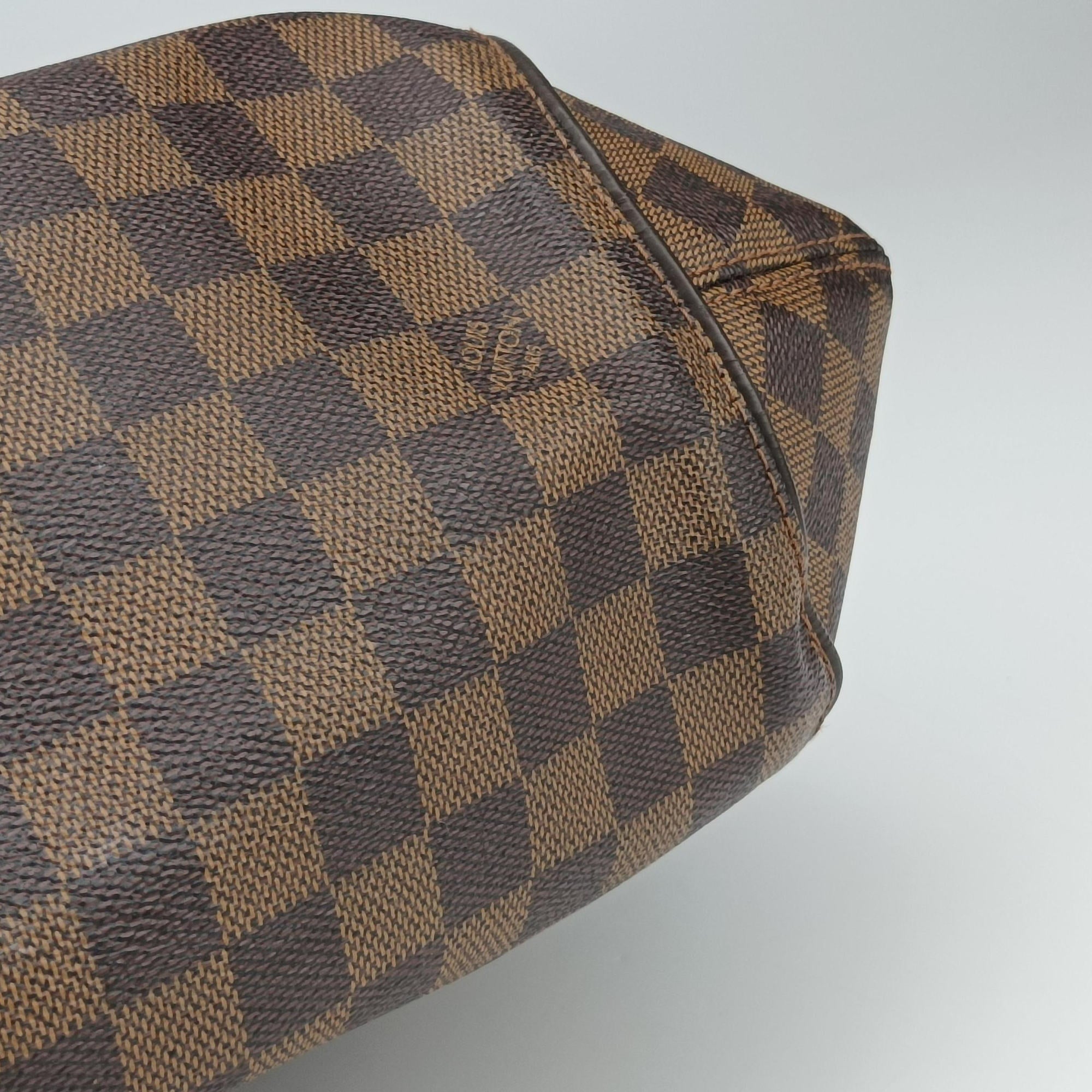 Pre-owned Louis Vuitton SISTINA MM EBENE Damier Canvas N41541 shoulderbag | stylenewstar