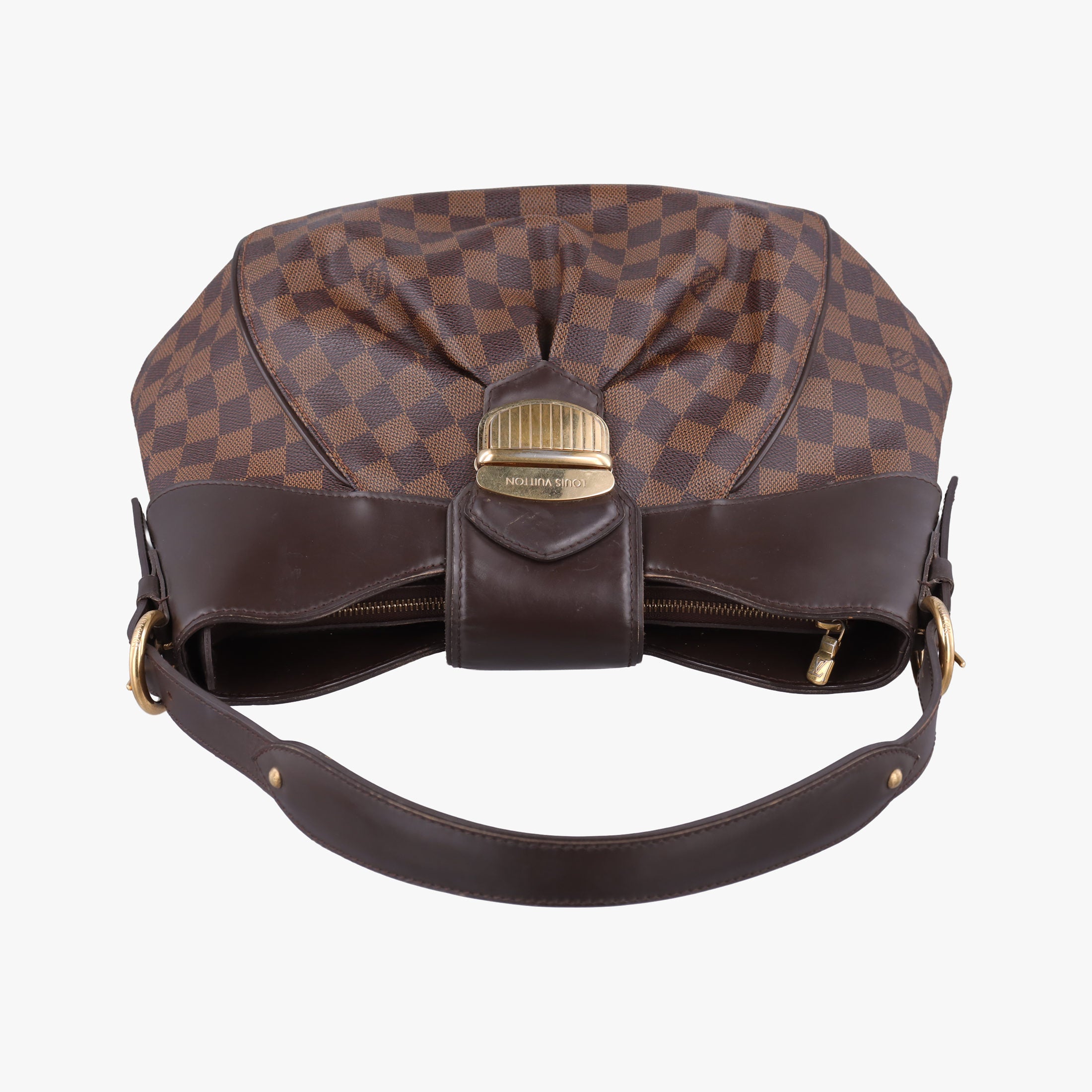 Pre-owned Louis Vuitton SISTINA MM EBENE Damier Canvas N41541 shoulderbag | stylenewstar