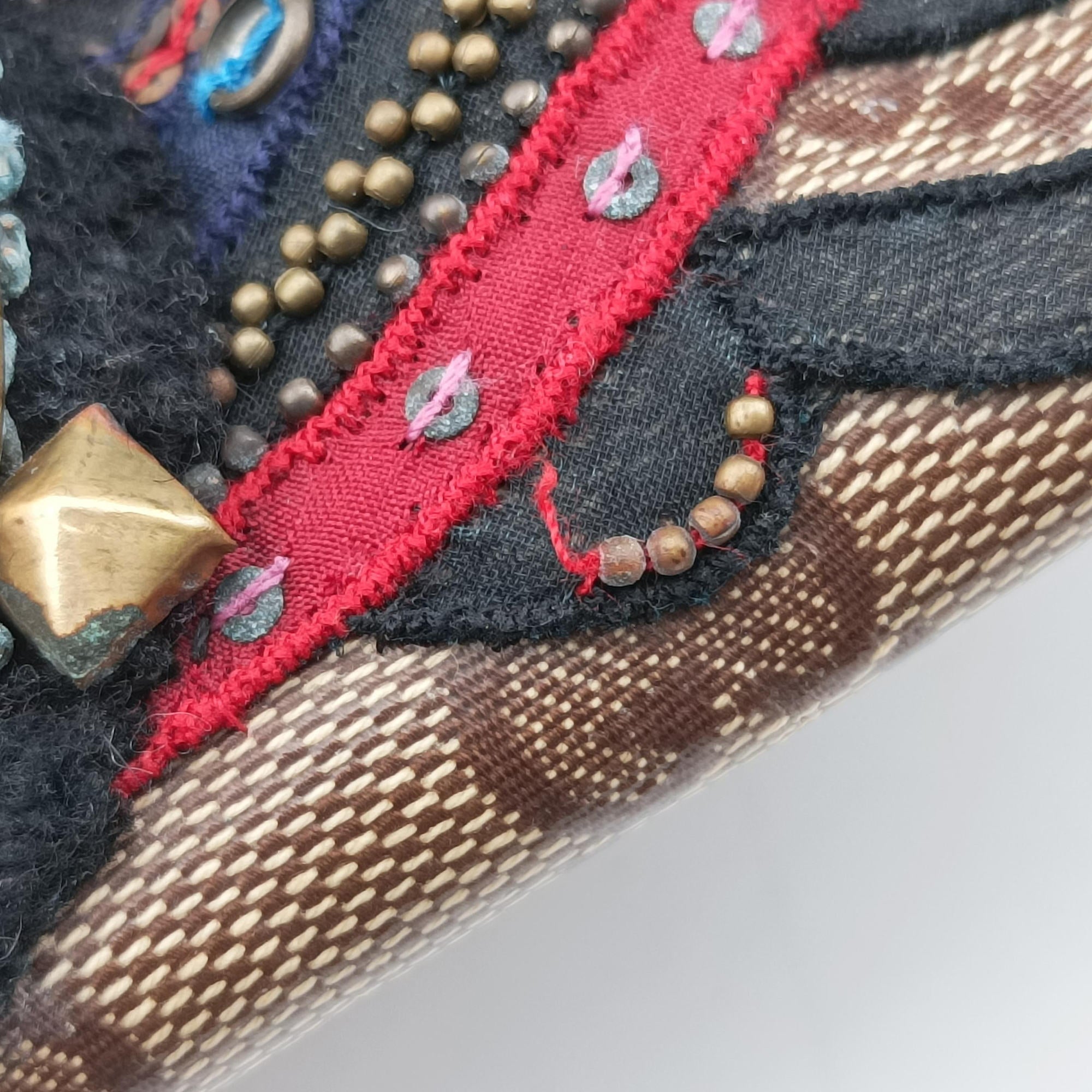 Pre-owned Gucci Babushka Multicolour PVC coated canvas 207775 handbag | stylenewstar
