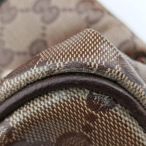 Pre-owned Gucci Babushka Multicolour PVC coated canvas 207775 handbag | stylenewstar
