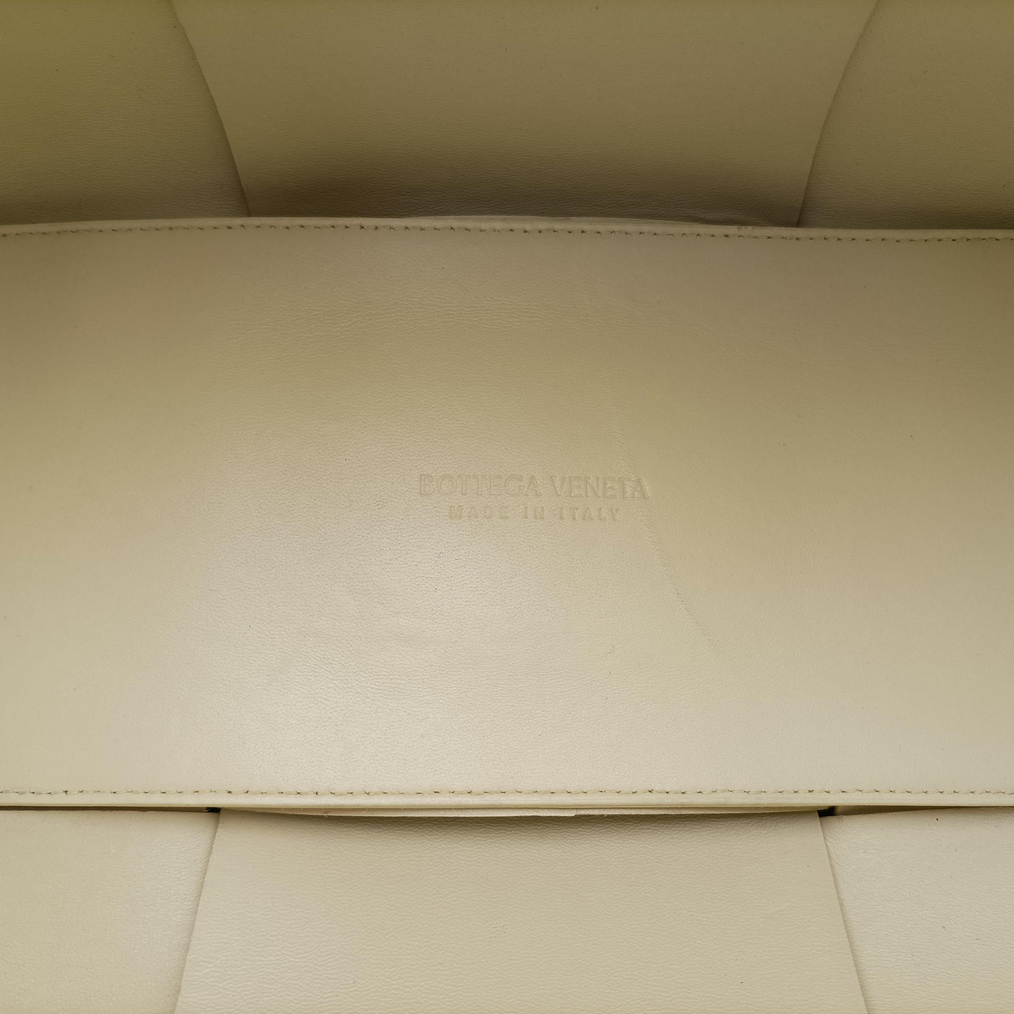 Vintage Bottega Veneta THE ARCO Tote small Yellow lambskin  handbag | stylenewstar