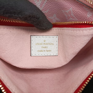 Pre-owned Louis Vuitton Pochette Double Zip ROUGE Monogram Giant M67561 shoulderbag | stylenewstar