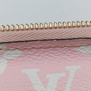 Pre-owned Louis Vuitton Pochette Double Zip ROUGE Monogram Giant M67561 shoulderbag | stylenewstar