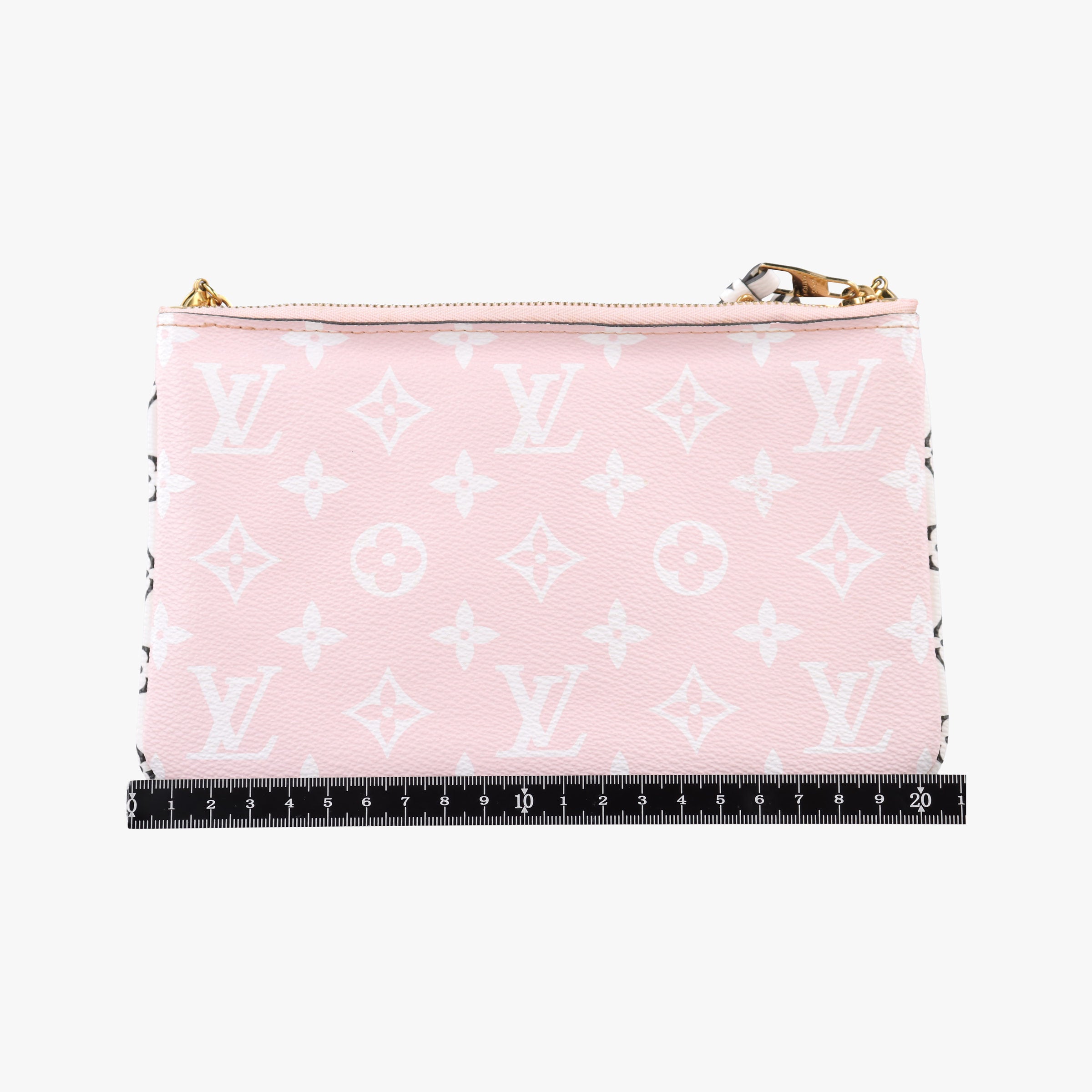 Pre-owned Louis Vuitton Pochette Double Zip ROUGE Monogram Giant M67561 shoulderbag | stylenewstar