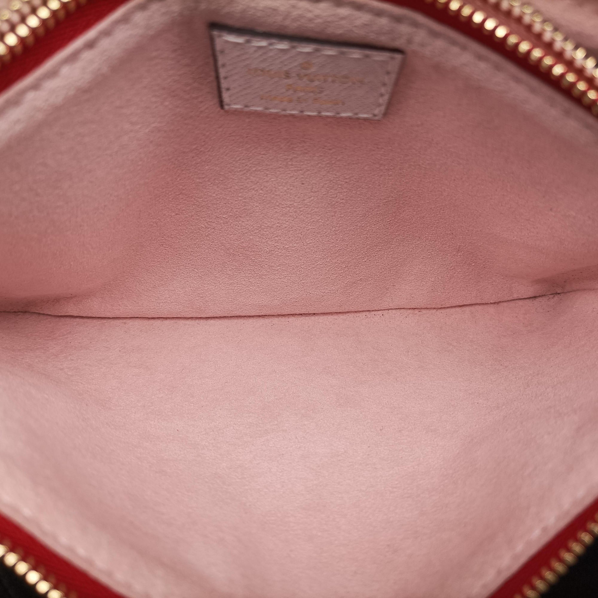 Pre-owned Louis Vuitton Pochette Double Zip ROUGE Monogram Giant M67561 shoulderbag | stylenewstar