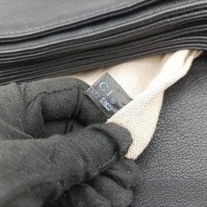 Pre-owned Gucci Marrakech Messenger Black Leather 357024 shoulderbag | stylenewstar