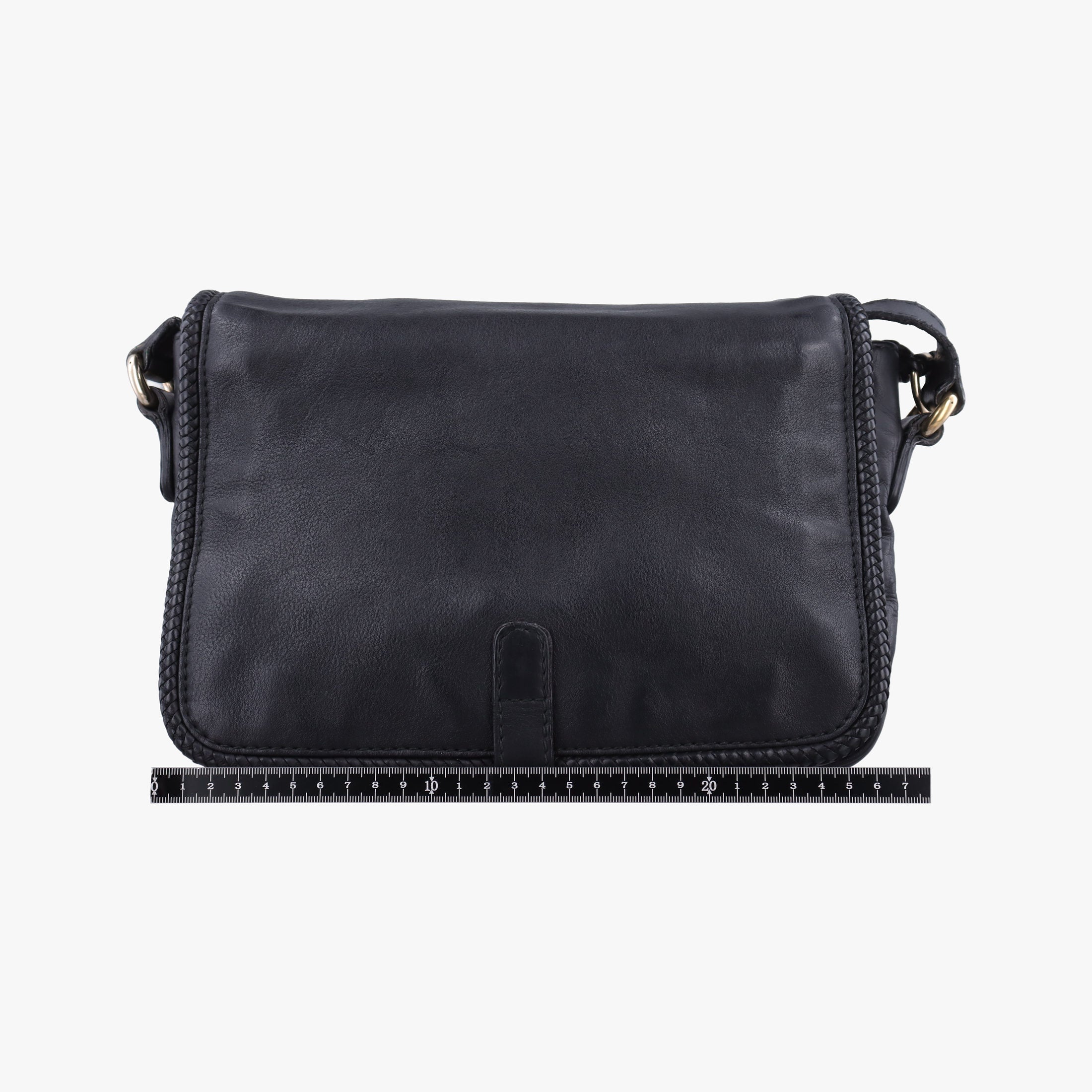 Pre-owned Gucci Marrakech Messenger Black Leather 357024 shoulderbag | stylenewstar