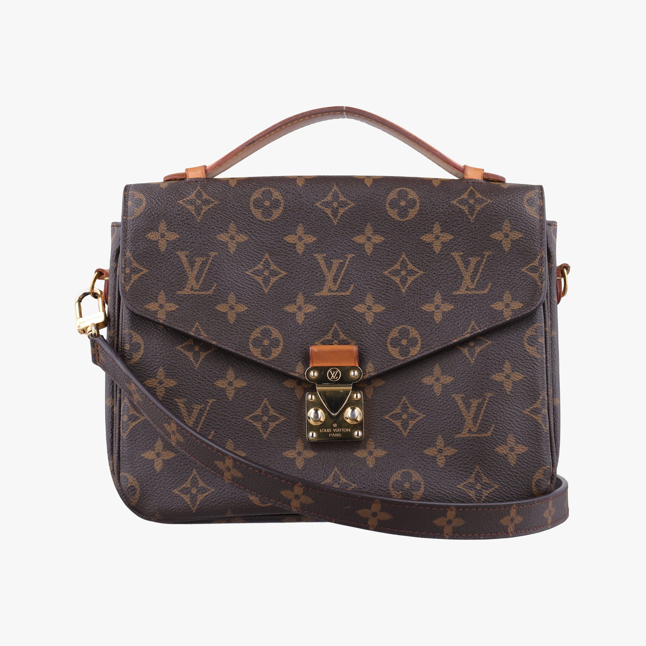 Pre-owned Louis Vuitton Pochette Metis MM Brown Monogram Canvas M44875 shoulderbag | stylenewstar