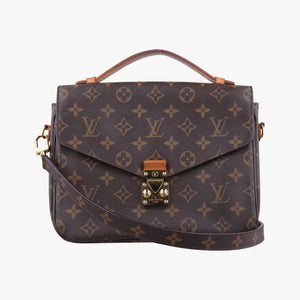 Pre-owned Louis Vuitton Pochette Metis MM Brown Monogram Canvas M44875 shoulderbag | stylenewstar