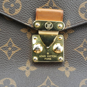 Pre-owned Louis Vuitton Pochette Metis MM Brown Monogram Canvas M44875 shoulderbag | stylenewstar