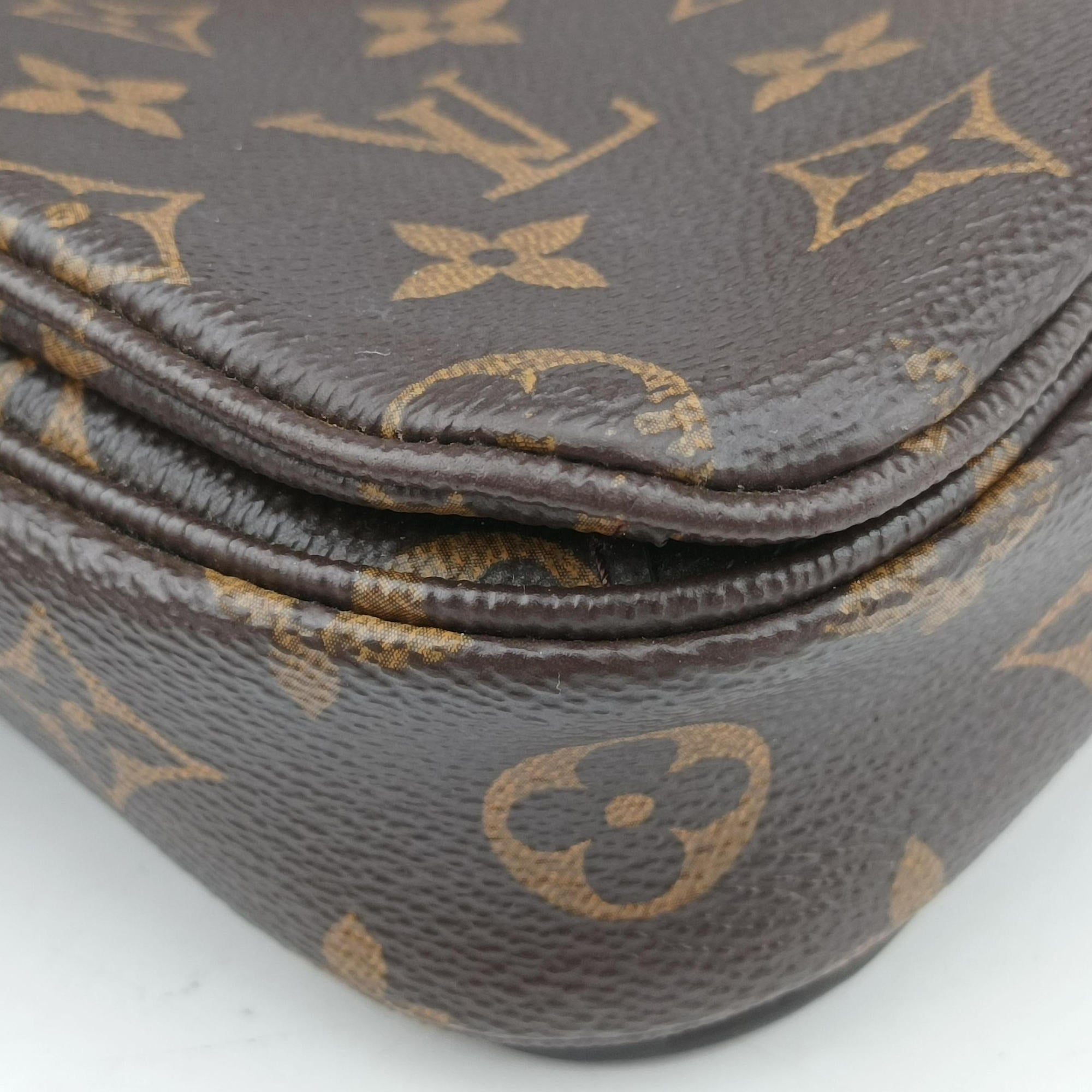 Pre-owned Louis Vuitton Pochette Metis MM Brown Monogram Canvas M44875 shoulderbag | stylenewstar