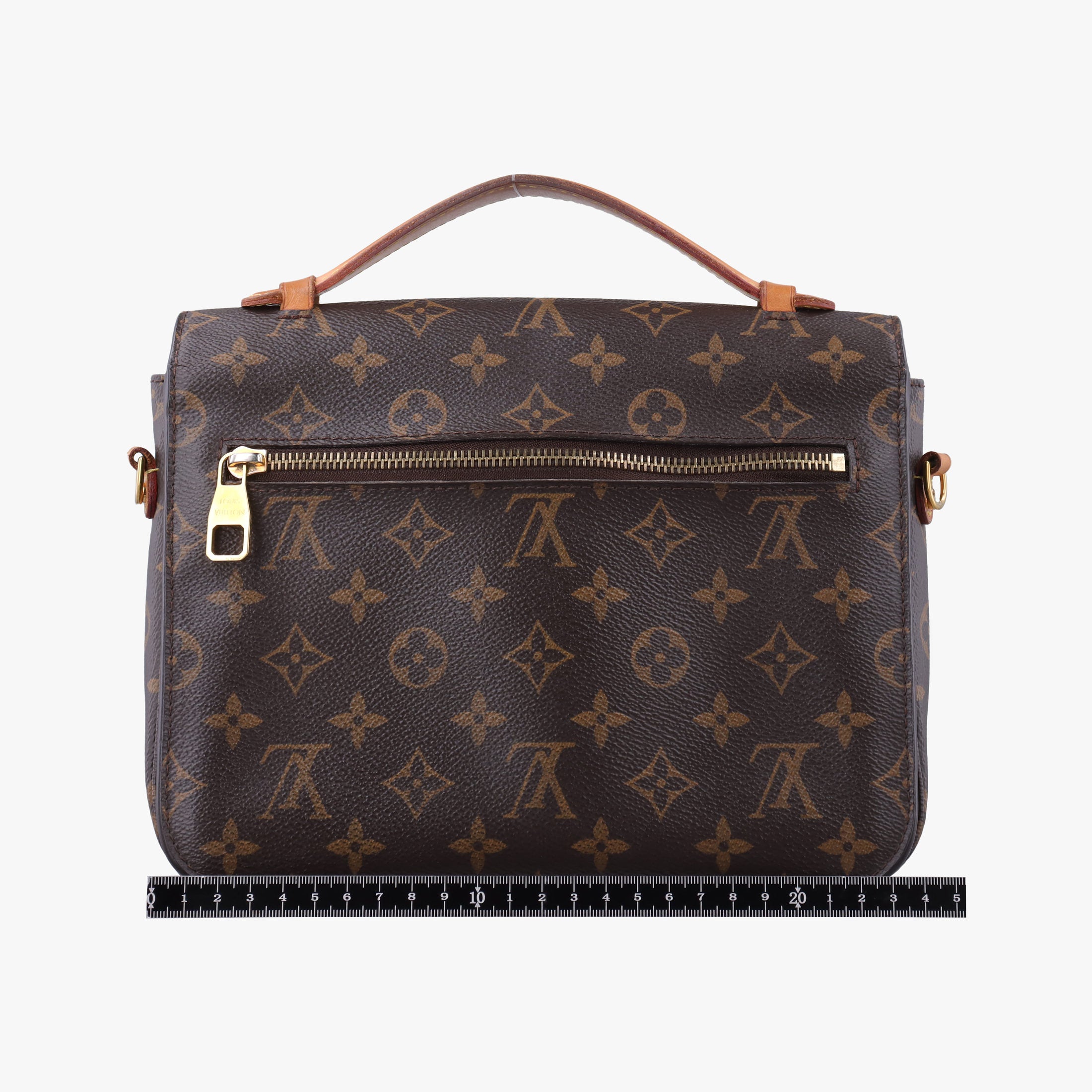 Pre-owned Louis Vuitton Pochette Metis MM Brown Monogram Canvas M44875 shoulderbag | stylenewstar