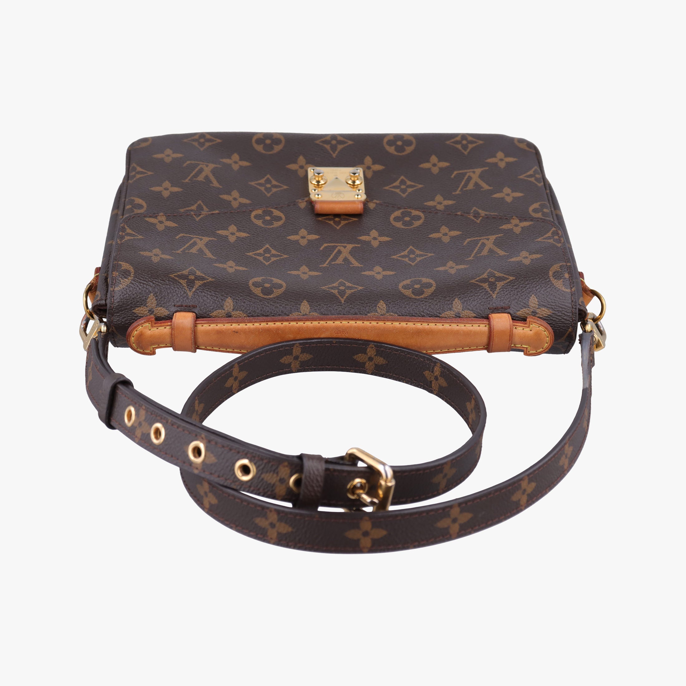 Pre-owned Louis Vuitton Pochette Metis MM Brown Monogram Canvas M44875 shoulderbag | stylenewstar