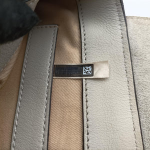 Pre-owned Chloe FAYE DAY Grey Leather  shoulderbag | stylenewstar