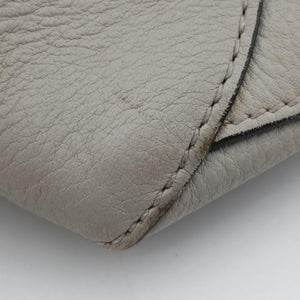 Pre-owned Chloe FAYE DAY Grey Leather  shoulderbag | stylenewstar