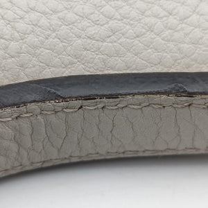 Pre-owned Chloe FAYE DAY Grey Leather  shoulderbag | stylenewstar