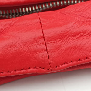 Pre-owned Bottega Veneta Intrecciato Orange lambskin  handbag | stylenewstar