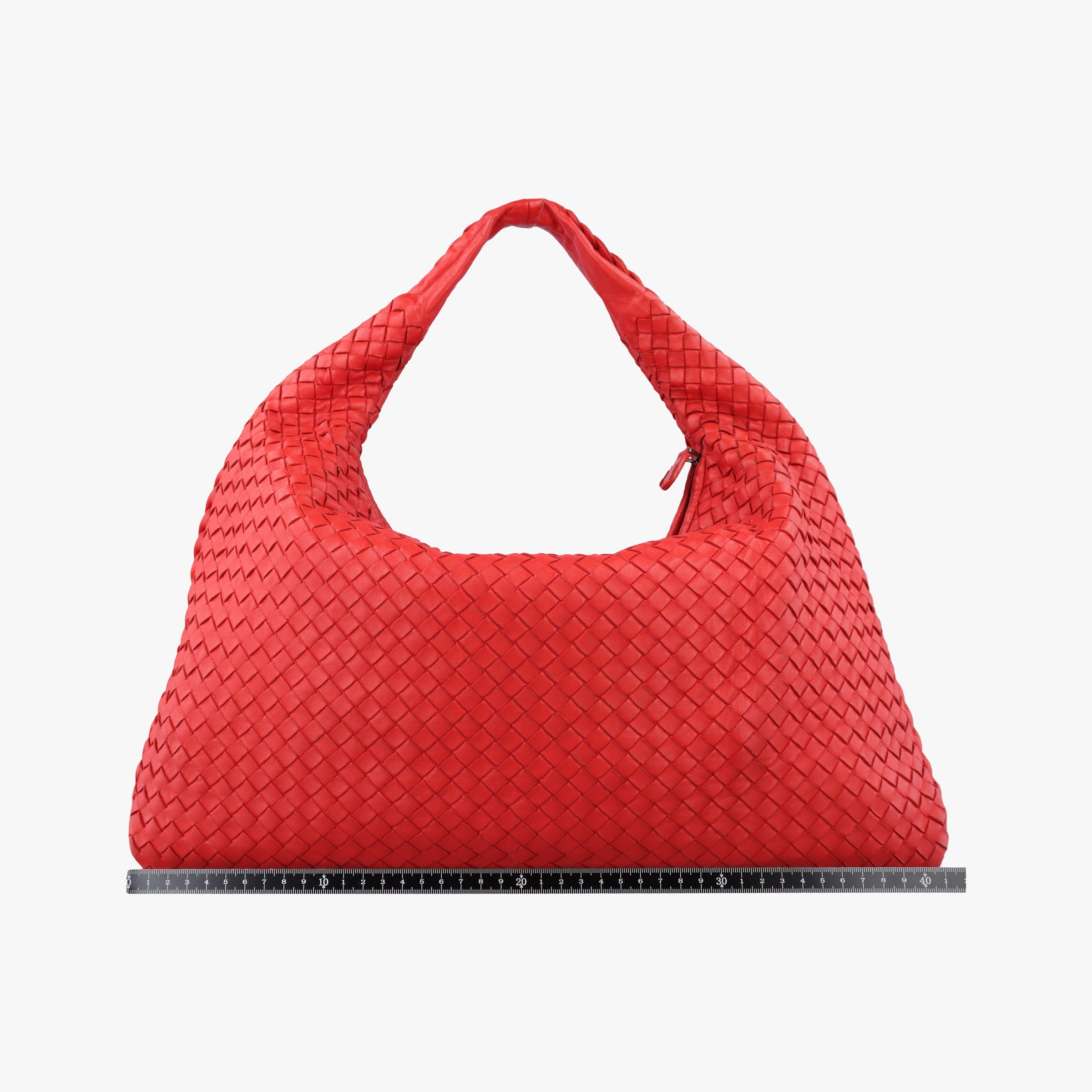 Pre-owned Bottega Veneta Intrecciato Orange lambskin  handbag | stylenewstar