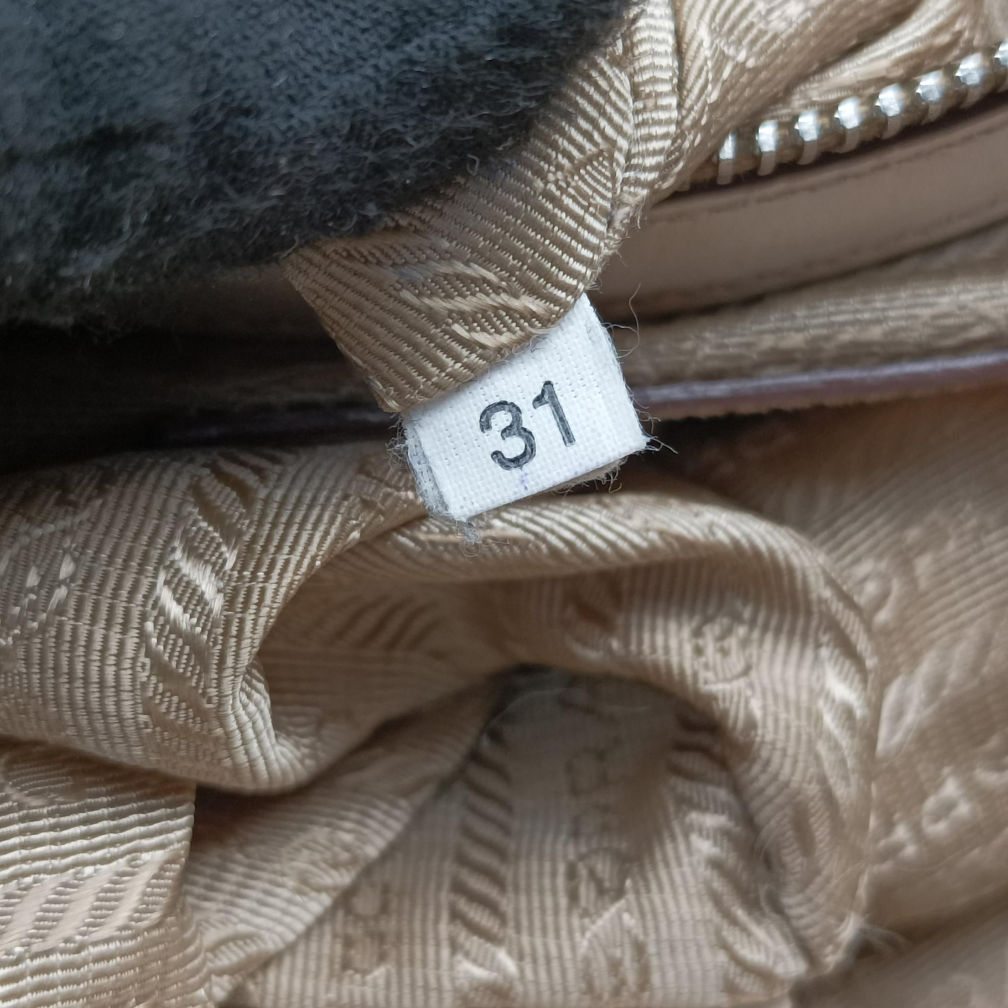 Pre-owned Prada Logo Jacquard Corda × Talco Jacquard Canvas × Vitello Leather BR3511 shoulderbag | stylenewstar