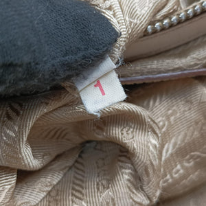 Pre-owned Prada Logo Jacquard Corda × Talco Jacquard Canvas × Vitello Leather BR3511 shoulderbag | stylenewstar