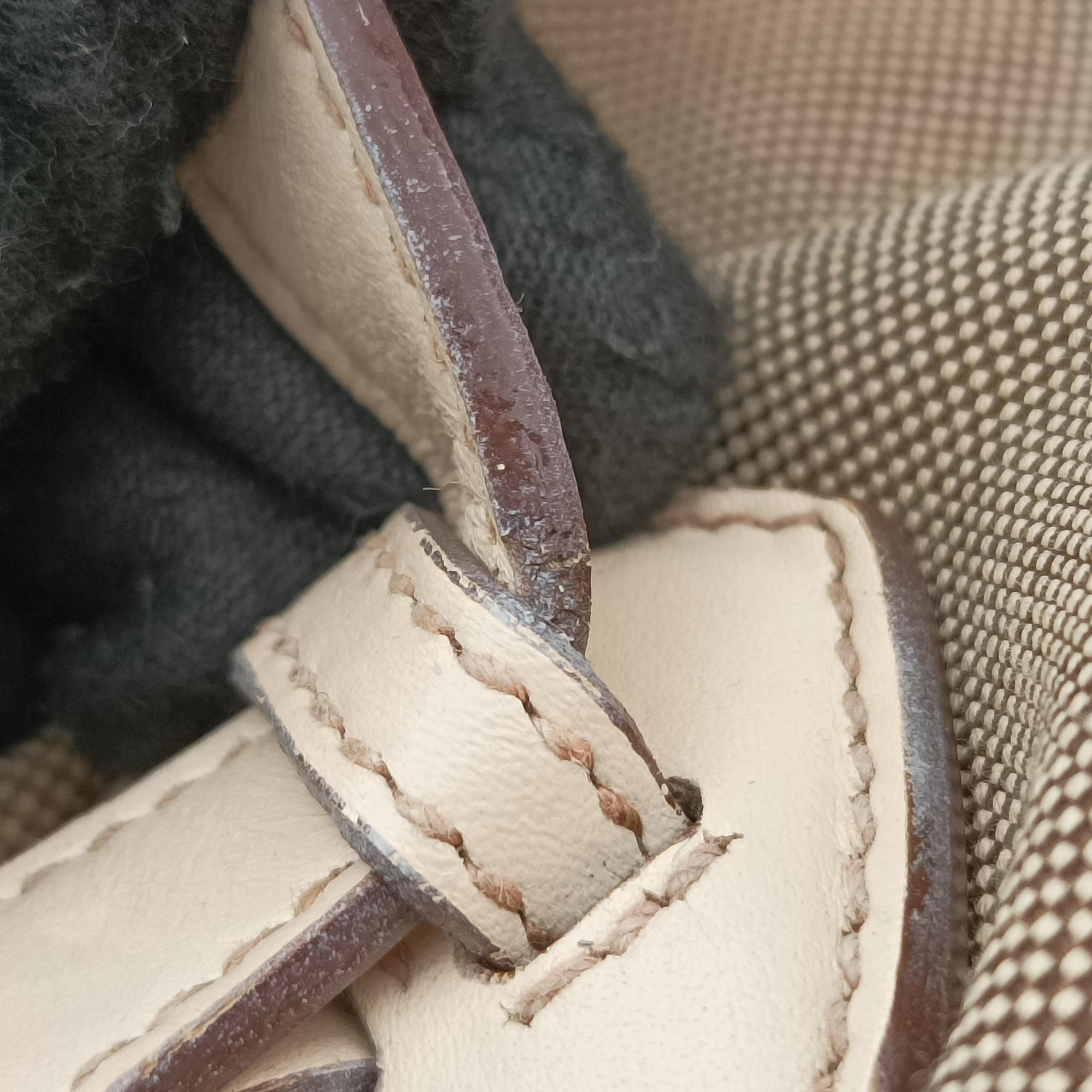 Pre-owned Prada Logo Jacquard Corda × Talco Jacquard Canvas × Vitello Leather BR3511 shoulderbag | stylenewstar