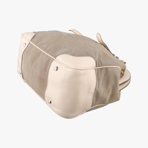 Pre-owned Prada Logo Jacquard Corda × Talco Jacquard Canvas × Vitello Leather BR3511 shoulderbag | stylenewstar