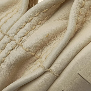 Vintage Bvlgari Monete Beige leather  shoulderbag | stylenewstar