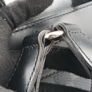 Pre-owned Louis Vuitton ChristopherPM Graphite Coated Canvas × Leather N41379 backpack/rucksack | stylenewstar
