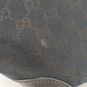 Vintage Gucci GG Craft Black canvas 247209 handbag | stylenewstar