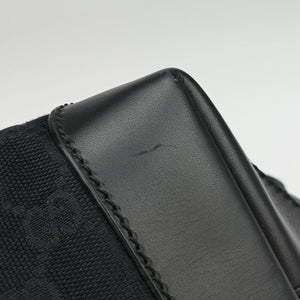 Vintage Gucci GG Craft Black canvas 247209 handbag | stylenewstar