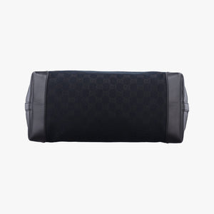 Vintage Gucci GG Craft Black canvas 247209 handbag | stylenewstar