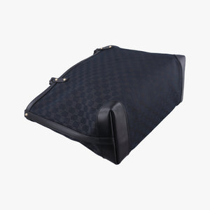 Vintage Gucci GG Craft Black canvas 247209 handbag | stylenewstar