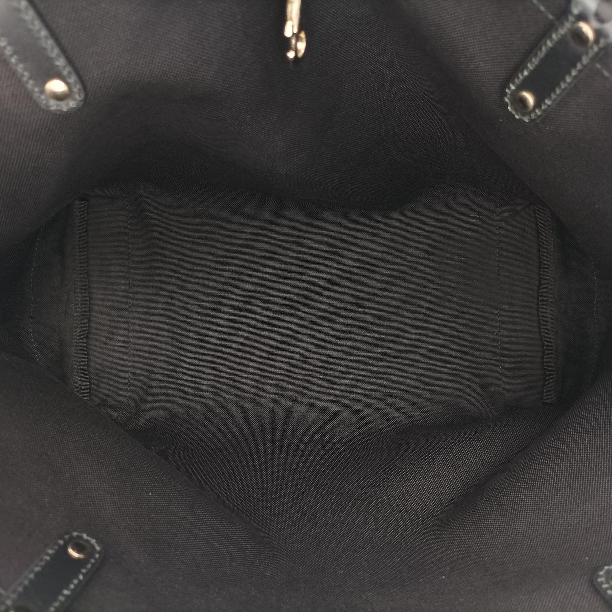 Vintage Gucci GG Craft Black canvas 247209 handbag | stylenewstar