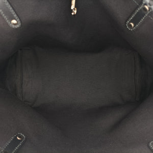 Vintage Gucci GG Craft Black canvas 247209 handbag | stylenewstar