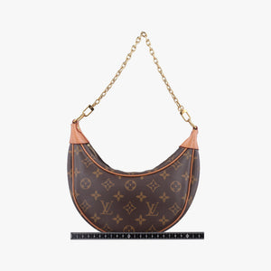 Secondhand Louis Vuitton LOOP Brown×Beige Monogram Canvas M81098 shoulderbag | stylenewstar