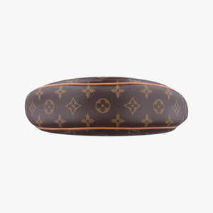 Secondhand Louis Vuitton LOOP Brown×Beige Monogram Canvas M81098 shoulderbag | stylenewstar