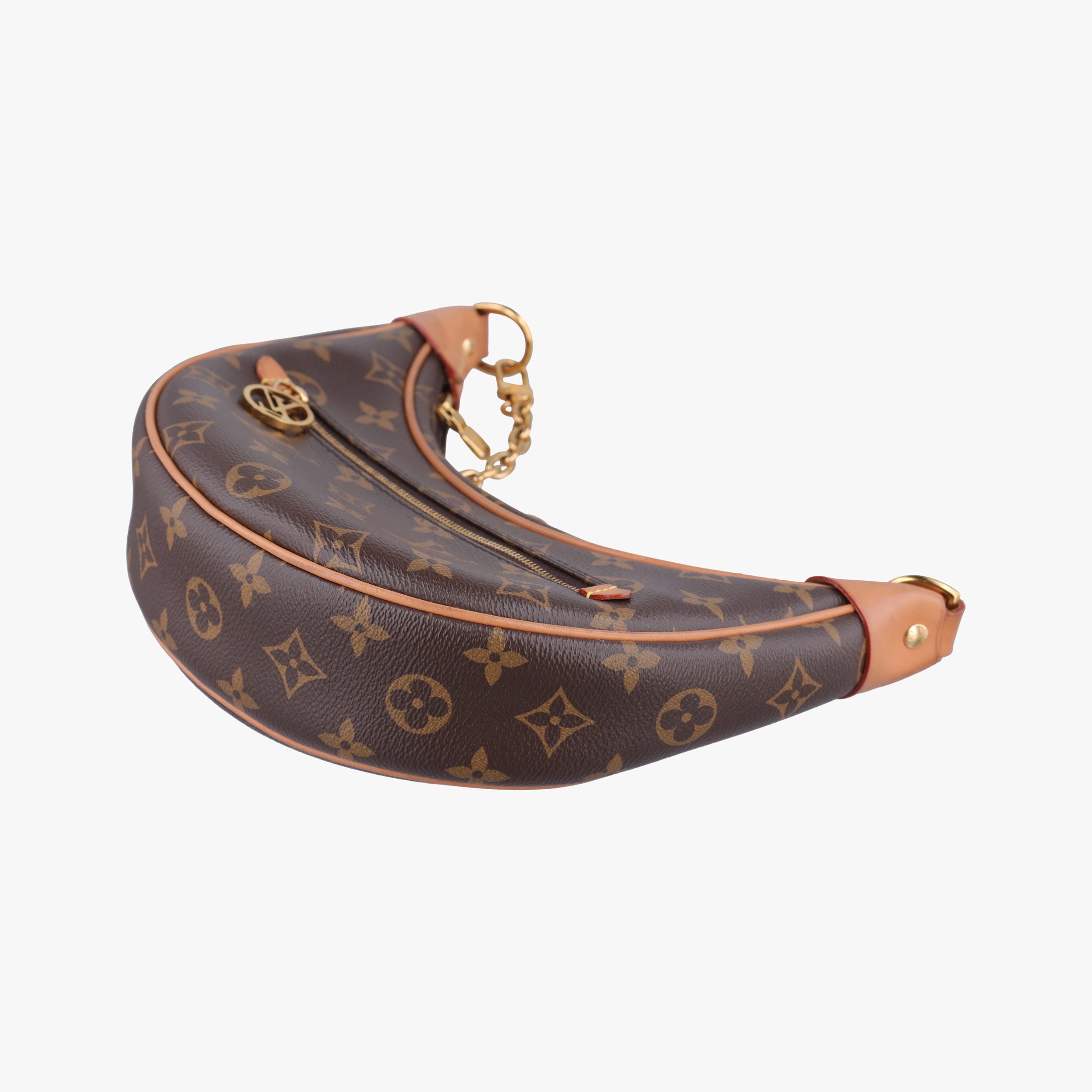Secondhand Louis Vuitton LOOP Brown×Beige Monogram Canvas M81098 shoulderbag | stylenewstar