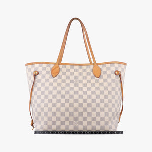 Vintage Louis Vuitton Neverfull MM Azur Damier Canvas N51107 shoulderbag | stylenewstar
