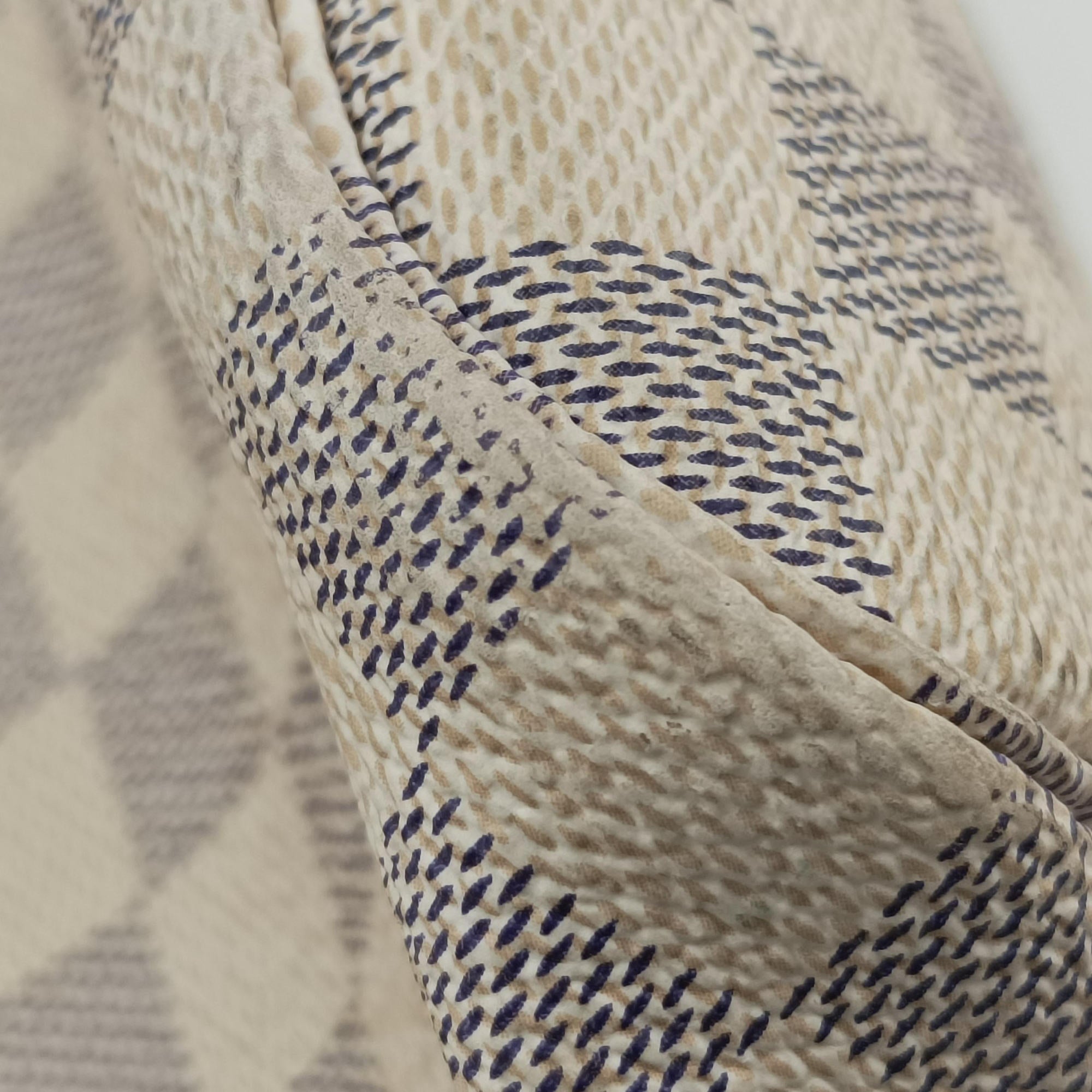Vintage Louis Vuitton Neverfull MM Azur Damier Canvas N51107 shoulderbag | stylenewstar