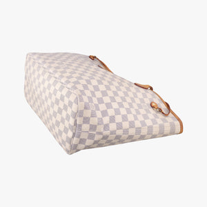 Vintage Louis Vuitton Neverfull MM Azur Damier Canvas N51107 shoulderbag | stylenewstar