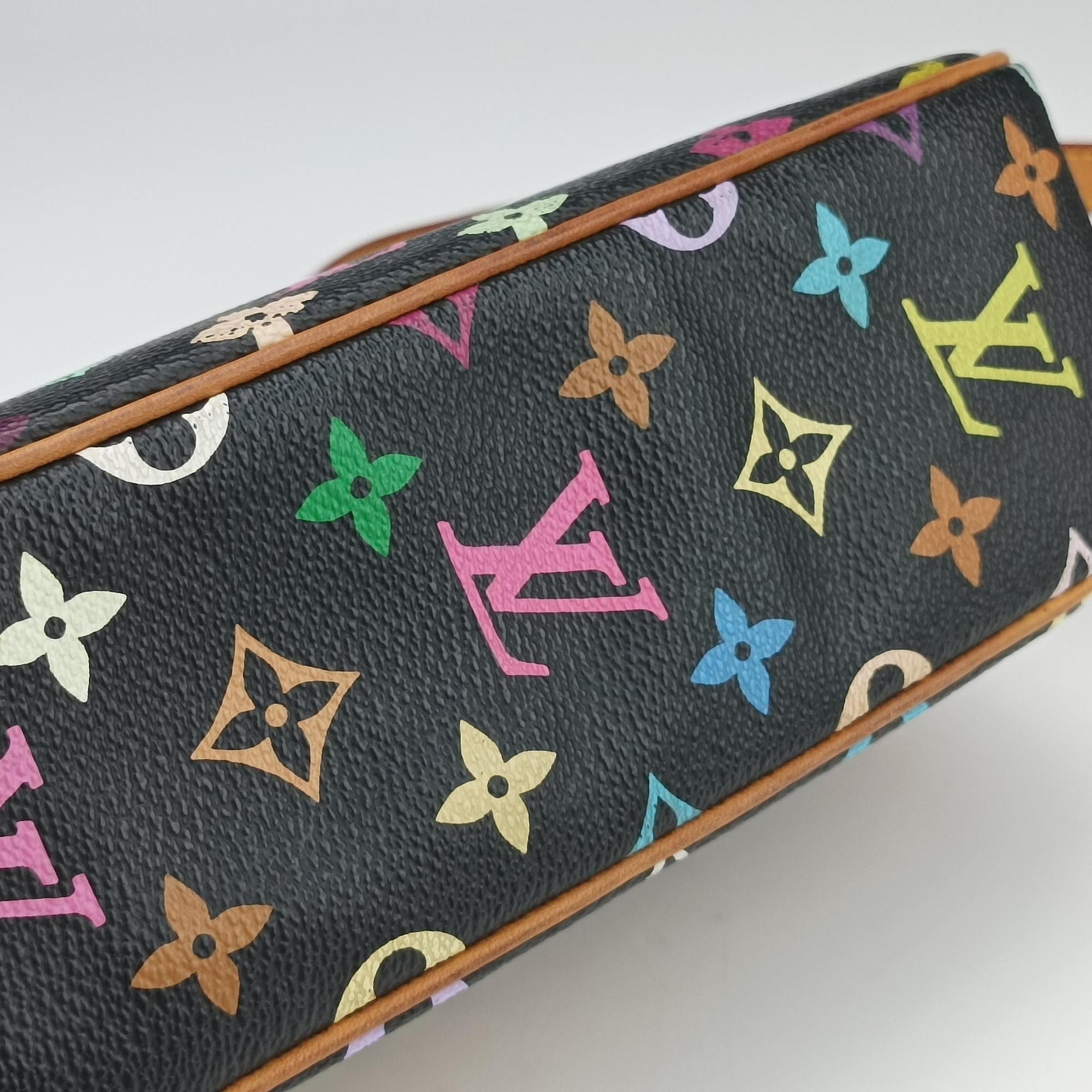 Pre-owned Louis Vuitton Sologne Noir Monogram Multicolor M92639 shoulderbag | stylenewstar